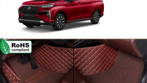 Thảm lót sàn ô tô 5D 6D Toyota Veloz 2022 giá gốc tận xưởng, bảo hành trọn đời